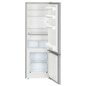 Liebherr, SmartFrost, 265 L, augstums 162 cm, sudraba - Ledusskapis