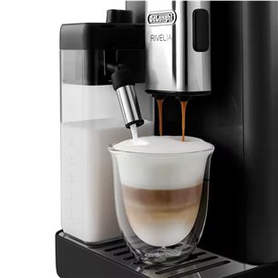 DeLonghi Rivelia Onyx Black, melna - Kafijas automāts