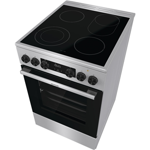 Gorenje, 70 L, width 50 cm, inox - Ceramic cooker with electric oven