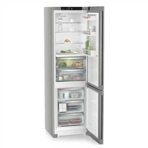 Liebherr, Plus BioFresh, NoFrost, 360 L, height 202 cm, silver - Refrigerator