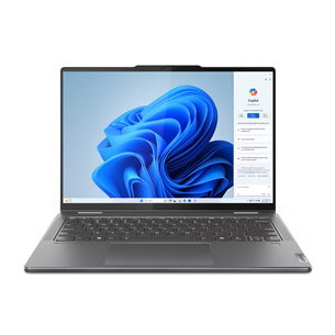 Lenovo Yoga 7 2-in-1 14AHP9, 14", WUXGA, OLED, Ryzen 7, 16 GB, 1 TB, ENG, tumši pelēka - Portatīvais dators 83DK006WLT