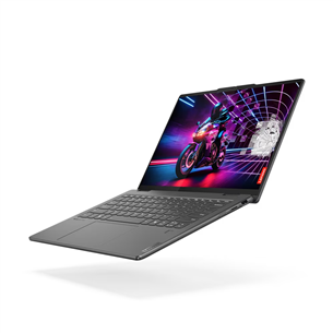 Lenovo Yoga 7 2-in-1 14AHP9, 14", WUXGA, OLED, Ryzen 7, 16 GB, 1 TB, ENG, tumši pelēka - Portatīvais dators