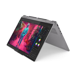 Lenovo Yoga 7 2-in-1 14AHP9, 14", WUXGA, OLED, Ryzen 5, 16 GB, 512 GB, ENG, pelēka - Portatīvais dators