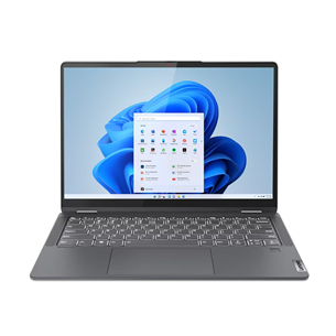 Lenovo IdeaPad Flex 5 14ALC7, 14'', WUXGA, Ryzen 7, 16 ГБ, 512 ГБ, SWE, темно-серый - Ноутбук 82R900F8MX