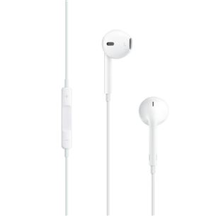 Apple EarPods, 3.5 mm spraudnis, balta - Austiņas