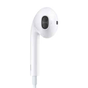 Apple EarPods, 3.5 mm spraudnis, balta - Austiņas