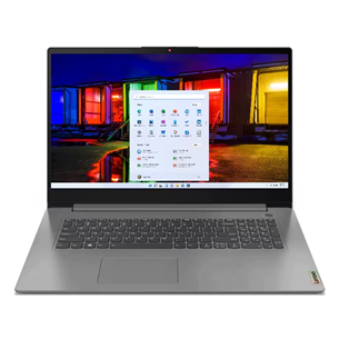 Lenovo IdeaPad 3 17ALC6, Ryzen 5, 8 GB, 512 GB, SWE, pelēka - Portatīvais dators