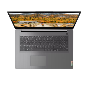 Lenovo IdeaPad 3 17ALC6, Ryzen 5, 8 GB, 512 GB, SWE, pelēka - Portatīvais dators