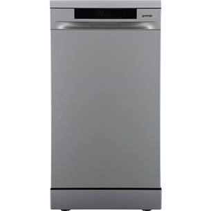 Gorenje, 11 place settings, silver - Free standing dishwasher GS541D10X