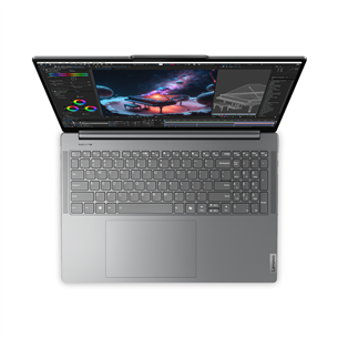 Lenovo Yoga Pro 9 16IMH9, 16'', 3.2K, 165 Hz, Core Ultra 7, 16 GB, 1 TB, RTX 4050, ENG, pelēka - Portatīvais dators