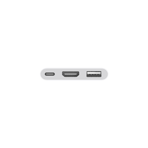 Apple USB-C Digital AV Multiport, balta - Adapteris