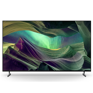 Sony X85L, 55'', 4K UHD, LED LCD, sudraba - Televizors KD55X85LAEP