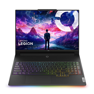 Lenovo Legion 9 16IRX9, 16'', 3.2K, i9, 64 GB, 2 TB, RTX 4090, ENG, melna - Portatīvais dators