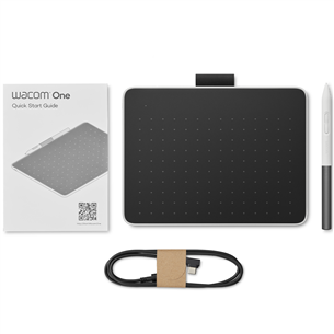 Wacom One S, balta - Grafiskā planšete