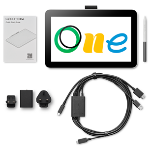 Wacom One 12, белый - Графический планшет