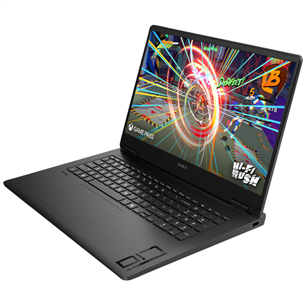 HP OMEN Laptop 17-db0031ny, 17,3'', FHD, Ryzen 7, 16 GB, 1 TB, melna - Portatīvais dators