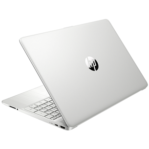 HP Laptop 15s-eq2059ny, 15,6'', FHD, Ryzen 5, 8 GB, 512 GB, sudraba - Portatīvais dators