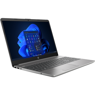 HP 255 G9, 15,6'', FHD, Ryzen 5, 8 GB, 512 GB, sudraba - Portatīvais dators