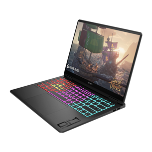 HP OMEN Transcend Laptop 14-fb0000ny, 14'', 2.8K, 120 Hz, OLED, Ultra 9, 32 GB, 2 TB, RTX 4070, ENG, melna - Portatīvais dators