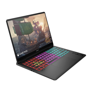 HP OMEN Transcend Laptop 14-fb0000ny, 14'', 2.8K, 120 Hz, OLED, Ultra 9, 32 GB, 2 TB, RTX 4070, ENG, melna - Portatīvais dators