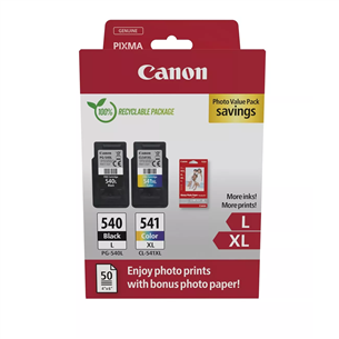 Canon Pixma PG-540L + CL-541XL - Tintes komplekts