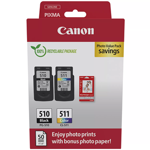 Canon PIXMA PG-510/CL-511 - Tintes komplekts 2970B017