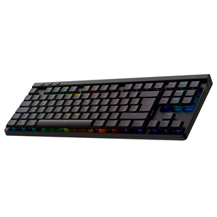 Logitech G515 Lightspeed, Tactile, SWE, melna - Bezvadu klaviatūra