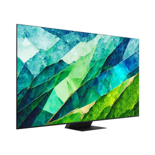 TCL C855, 65'', 4K UHD, Mini-LED, brushed titanium - TV