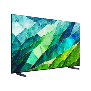 TCL C855, 85'', 4K UHD, Mini-LED, brushed titanium - TV