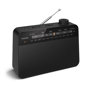 Philips TAR2509, melna - Radio