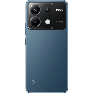 POCO X6, 6,67'', 8 GB, 5G, zila - Viedtālrunis