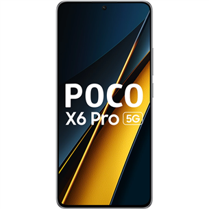 POCO X6 Pro, 6,67'', 8 GB, 5G, pelēka - Viedtālrunis MZB0FVFEU