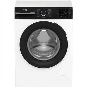 Beko, 9 kg, dziļums 54.6 cm, 1400 apgr/min - Veļas mazgājamā mašīna ar priekšējo ielādi BM3WFSU39413WPBB1