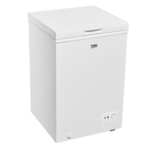 Beko, 98 L, platums 54.5 cm, balta - Lādes tipa saldētava CF100EWN