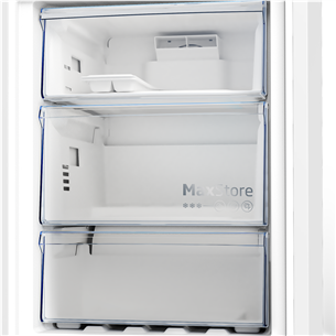 Beko, NeoFrost, 355 L, height 204 cm, dark inox - Refrigerator