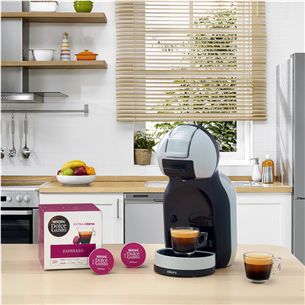 Krups NESCAFÉ® Dolce Gusto® Mini Me, pelēka/melna - Kapsulu kafijas automāts