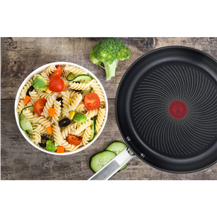 Tefal Intuition, 24 cm, nerūsējošā tērauda - Panna cepšanai