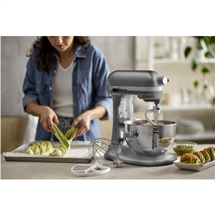 KitchenAid Heavy Duty, 5.2 L, sudraba - Mikseris