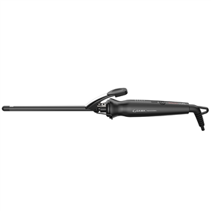 GA.MA Salon Curl, Curly, 9 mm, 140-220 °C, black - Curling iron