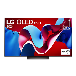 LG evo C4, 65'', 4K UHD, OLED, pelēka - Televizors OLED65C42LA.AEU