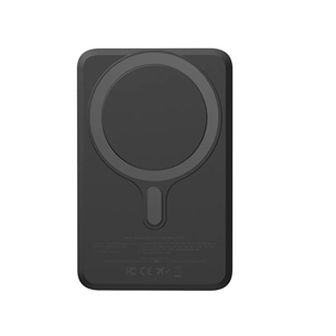 Xtorm FS5 - Magnetic Powerbank, 18 W, 5000 mAh, melna - Portatīvais barošanas avots