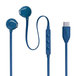 JBL Tune 305C, USB-C, zila - Austiņas