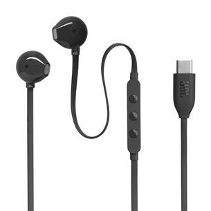 JBL Tune 305C, USB-C, melna - Austiņas JBLT305CBLK