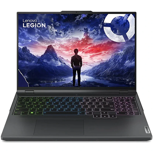 Lenovo Legion Pro 7 16IRX9H, 16'', WQXGA, 240 Hz, i9, 32 GB, 2 TB, RTX 4080, ENG, melna - Portatīvais dators