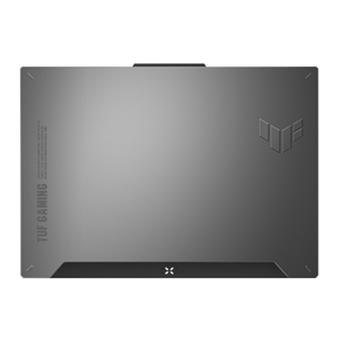 Asus TUF Gaming F15, 15.6'', FHD, IPS, i7, 16 GB, 512 GB, RTX 4070, pelēka - Portatīvais dators