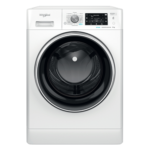 Whirlpool, 9 kg, dziļums 62.7 cm, 1400 apgr/min. - Veļas mazgājamā mašīna ar priekšējo ielādi FFD9489BCVEE