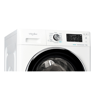 Whirlpool, 9 kg, dziļums 62.7 cm, 1400 apgr/min. - Veļas mazgājamā mašīna ar priekšējo ielādi