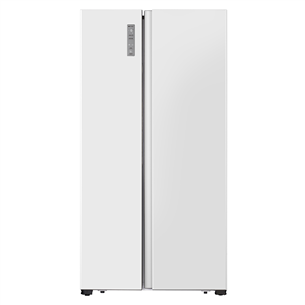 Hisense, Total No Frost, 519 L, height 179 cm, white - SBS Refrigerator RS677N4BWE