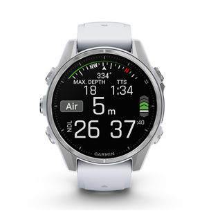 Garmin Fenix 8, 43 mm, gaiši pelēka - Viedpulkstenis