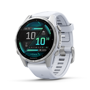 Garmin Fenix 8, 43 mm, gaiši pelēka - Viedpulkstenis 010-02903-00